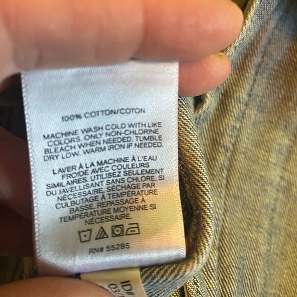 Express light blue denim jacket size M/L - Picture 5 of 15